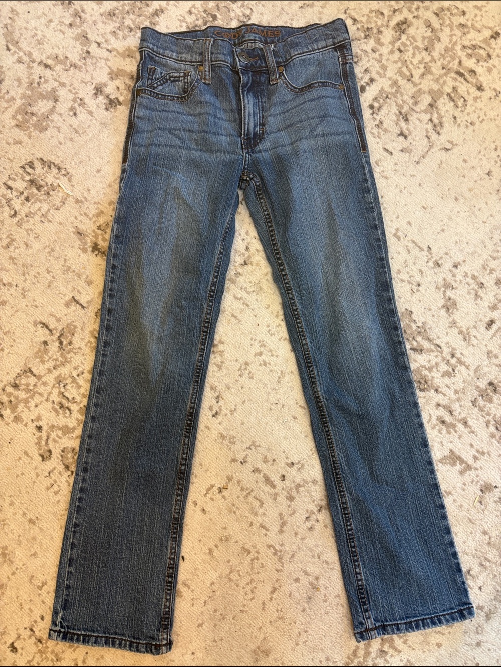 Boys Cody James Straight leg Blue Jeans, 14R